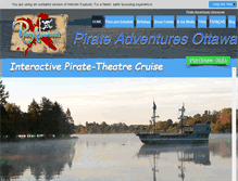 Tablet Screenshot of pirateadventuresottawa.com
